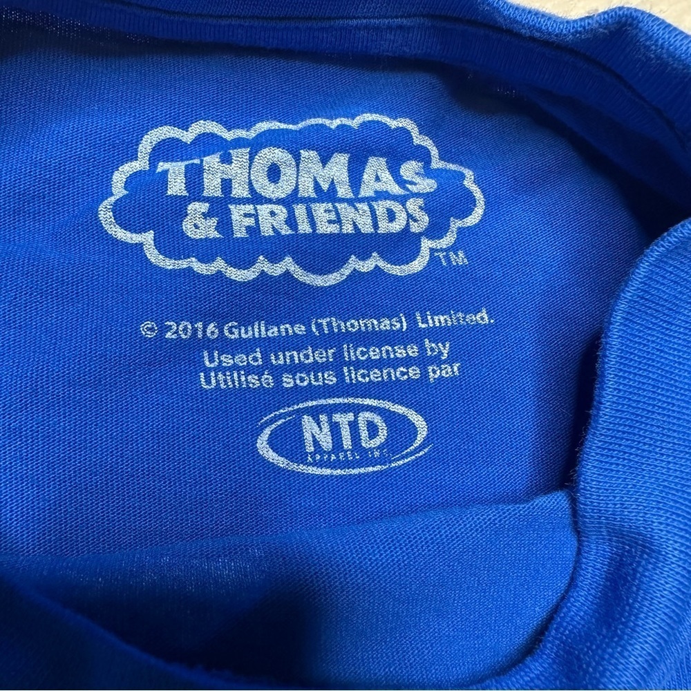 NTD T-Shirt Thomas & Friends Blue Size 4T - Picture 8 of 16